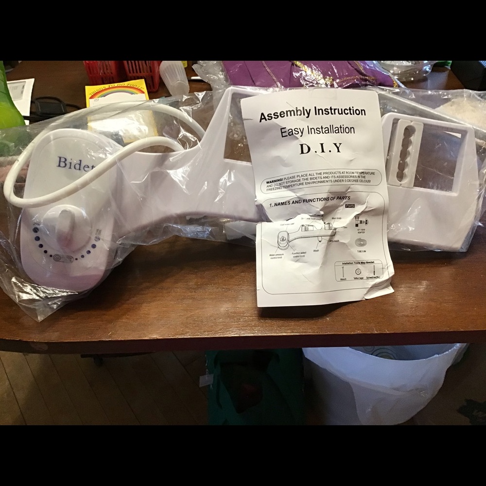 Cold Water Easy Install Bidet